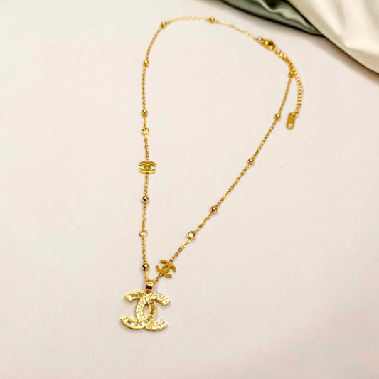 Coco Gold Plated Necklace