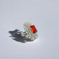 Naira Silver Plated Finger Ring
