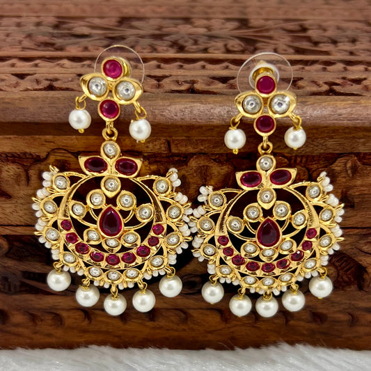 Amaya Kundan Earrings