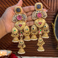 Aamara Gold Plated Earrings with Doublet Stone
