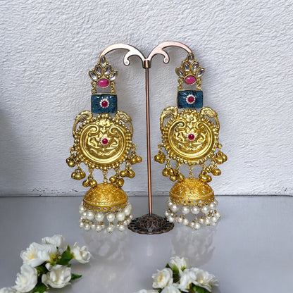 Rashi Fusion Jhumkis