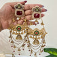 Jannat dual tone fusion dejhoor Earrings