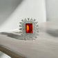 Naira Silver Plated Finger Ring