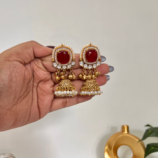 Ankita Gold Plated Jhumki
