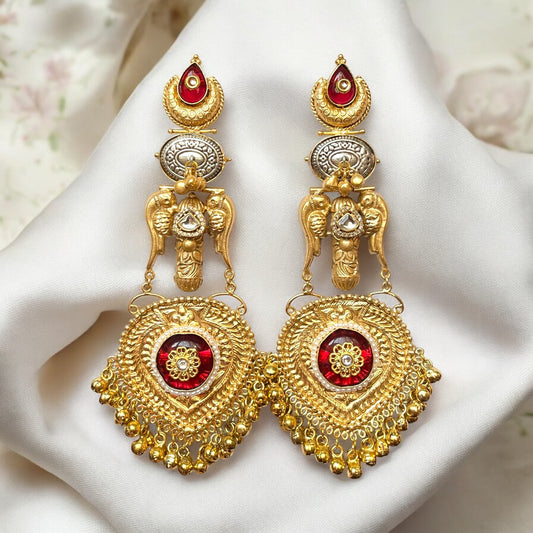 Maharani Fusion Ghungroo Earrings