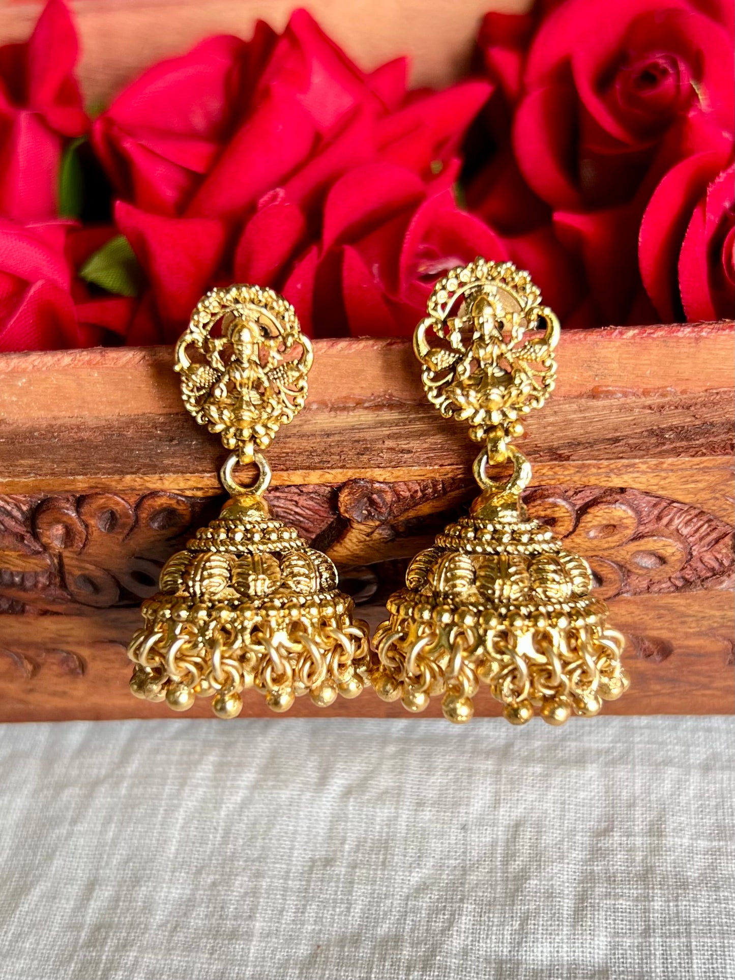 Mahalaxmi Gold Plated Jewellery set