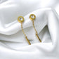 Lara minimal Gold plated Earrings