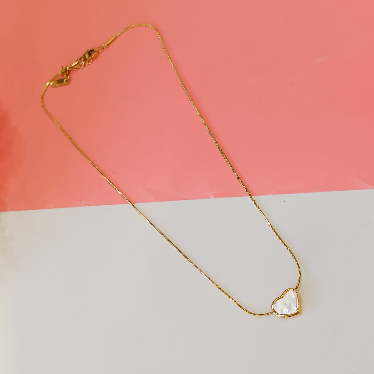 Follow your Heart Gold Plated Necklace