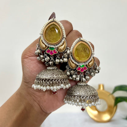 Kalyani Fusion Jhumkas