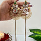 Ashmeet Dual tone Kashmiri Dejhoor Earrings