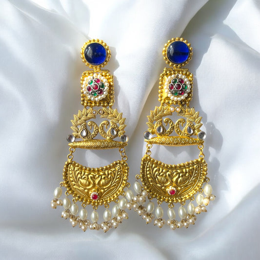 Sara Fusion Jhumkis