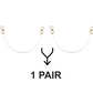 Transparent Ear Chains (Kaan Chain)