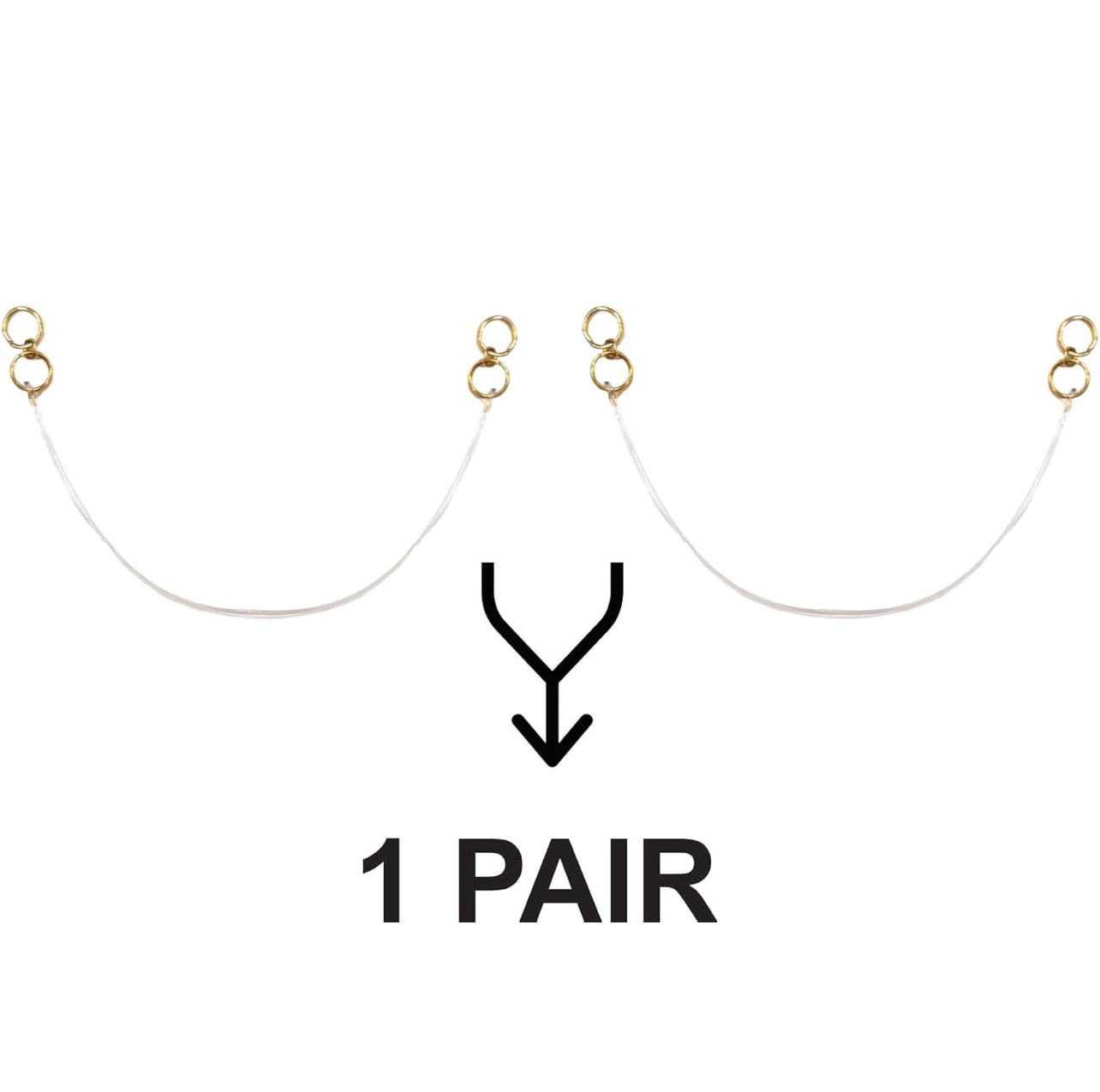 Transparent Ear Chains (Kaan Chain)