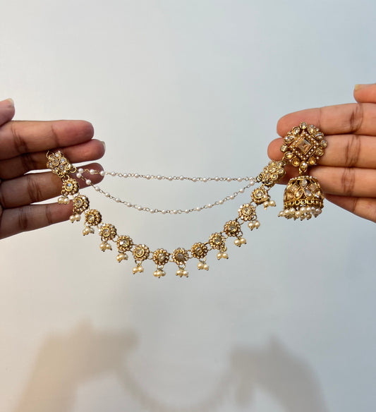 Ehsaas Jhumkis with Kaanchain