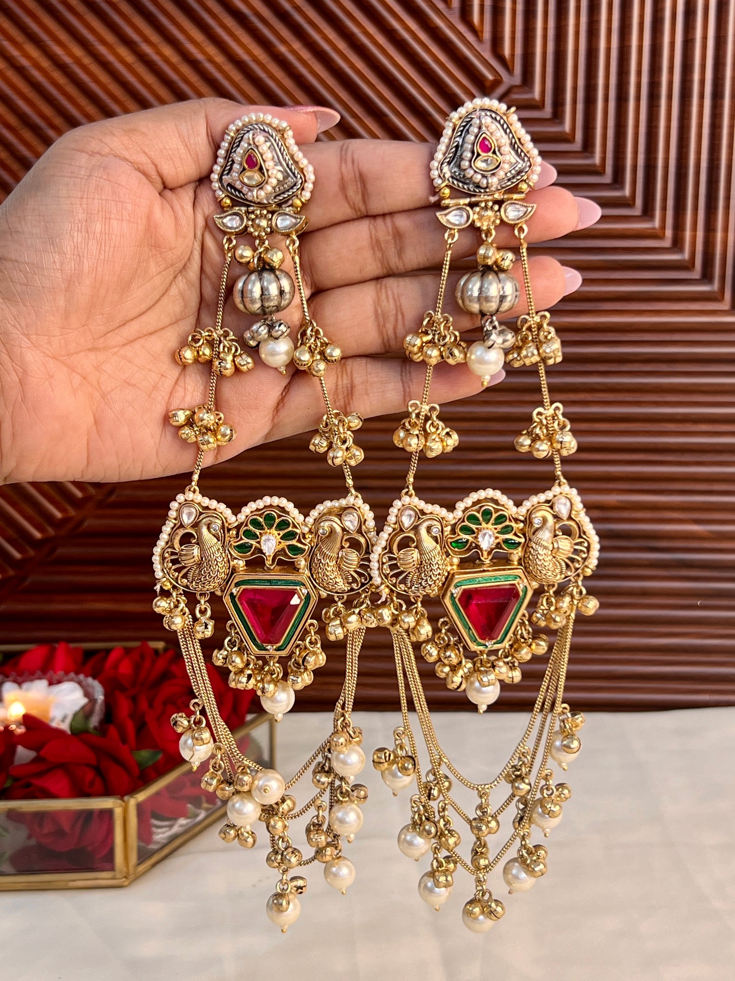 Swarina Kashmiri Earrings
