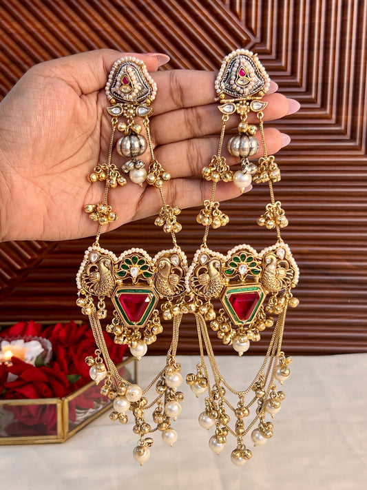 Swarina Kashmiri Earrings