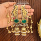 Paroo Gold Plated Ear cuff Jhumkas with Ear Chain