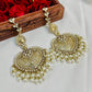 Bhavya Kundan Chandbalies with Kaanchain