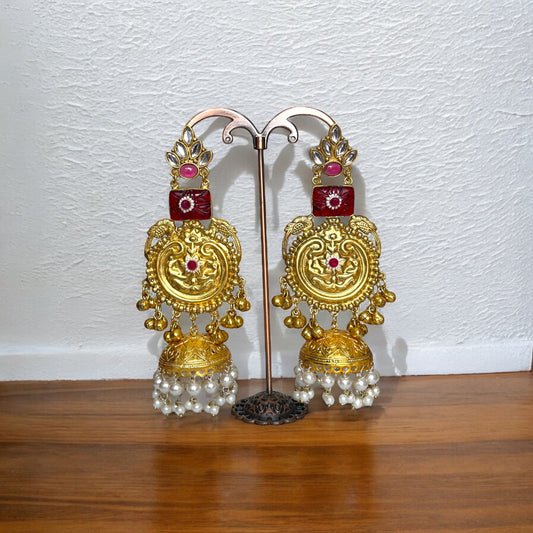 Rashi Fusion Jhumkis