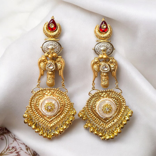 Maharani Fusion Ghungroo Earrings