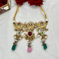 Anvi Gold Plated Fusion Jewellery Set