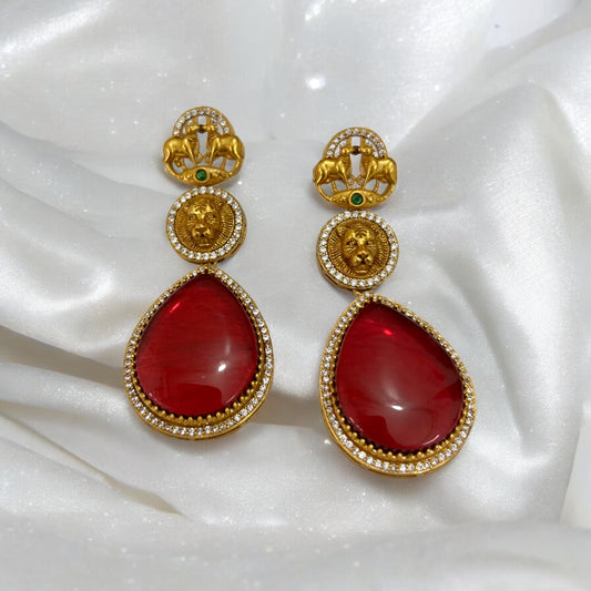 Sabyasachi Inspired Nandi Earrings