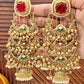 Mohini Gold Plated Fusion Jhumkas
