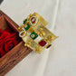 Shanaya Multi Color Fushion Gold Plated Bracelets