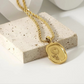 Sunflower Gold Plated Necklace