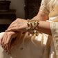 Chan Chan Multi Color Gold Plated Bangles Set (4 pieces)