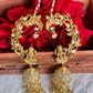 Mahalaxmi Gold Plated Kanphool Earrings