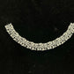 Aamara American Diamond Choker Set (Silver)