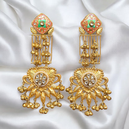 Ragini Fusion Ghungroo Earrings