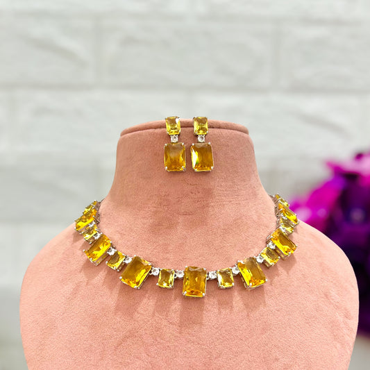 Yellow Ella Jewellery set