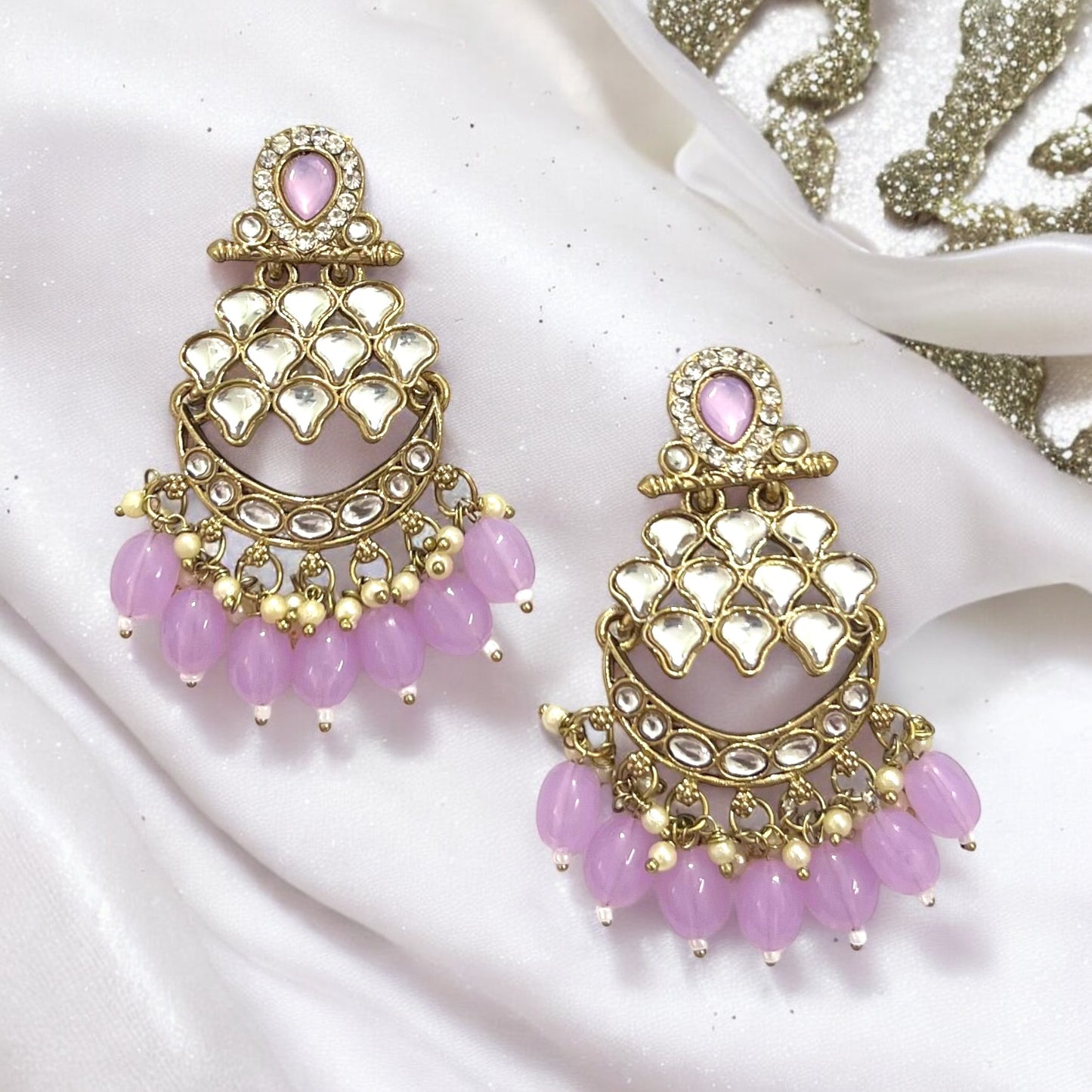 Mini Kundan Chandbalies