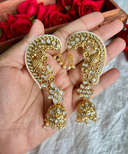 Isha Gold Plated Kanphool Earrings