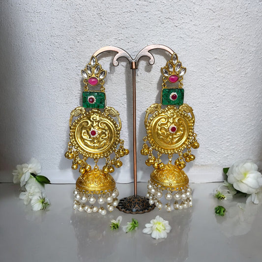 Rashi Fusion Jhumkis