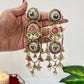 Rubina dual tone fusion dejhoor Kashmiri Earrings