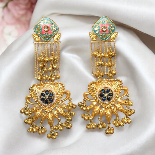 Ragini Fusion Ghungroo Earrings