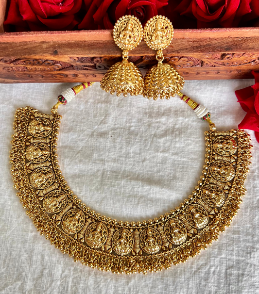Narayani Gold Plated Jewellery set