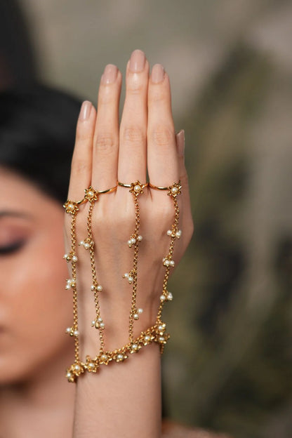 Mohini Gold Plated Haathphool