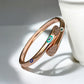Guardian Angel gold & rose gold Plated bracelet