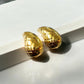 Teardrop minimal Gold plated Earrings