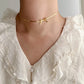 Aamara Bow Gold plated Necklace