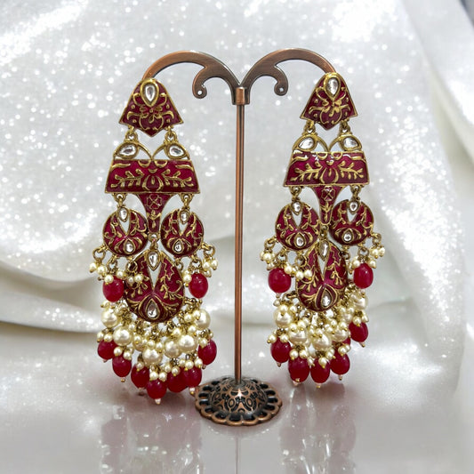 Aradhya Kundan Earrings