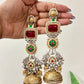Sahiba Jhumkas with Ear Cuff and Ear Chain