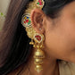 Ipsha fusion Gold plated Kanpasha earrings