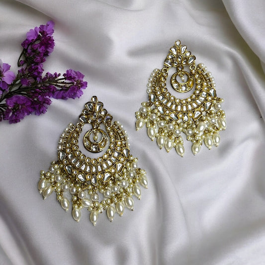 Bibbojaan Classic White Chandbalies