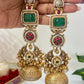 Sahiba Jhumkas with Ear Cuff and Ear Chain
