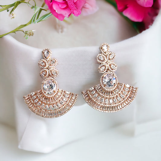 Leela American Diamond Earrings